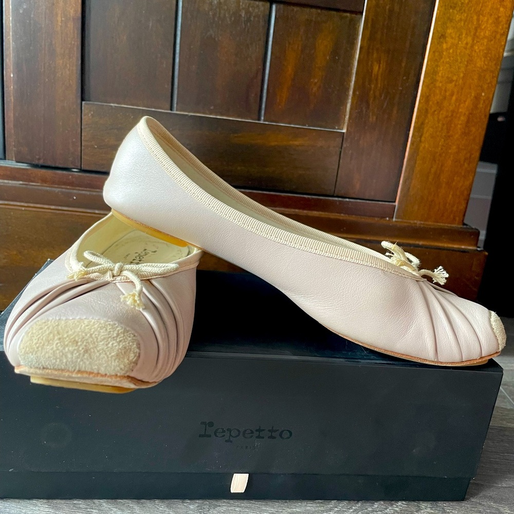 Repetto nude ballet flats - size 39/8.5